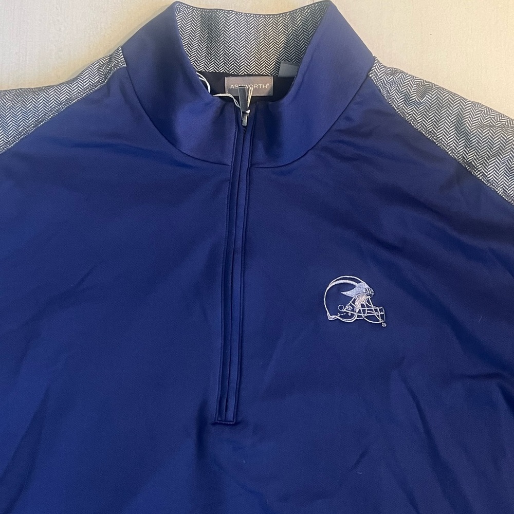 Michigan Football Ashworth 1/4 Zip Sweatshirt Men’s 2XL